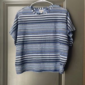 Multicolored knit top